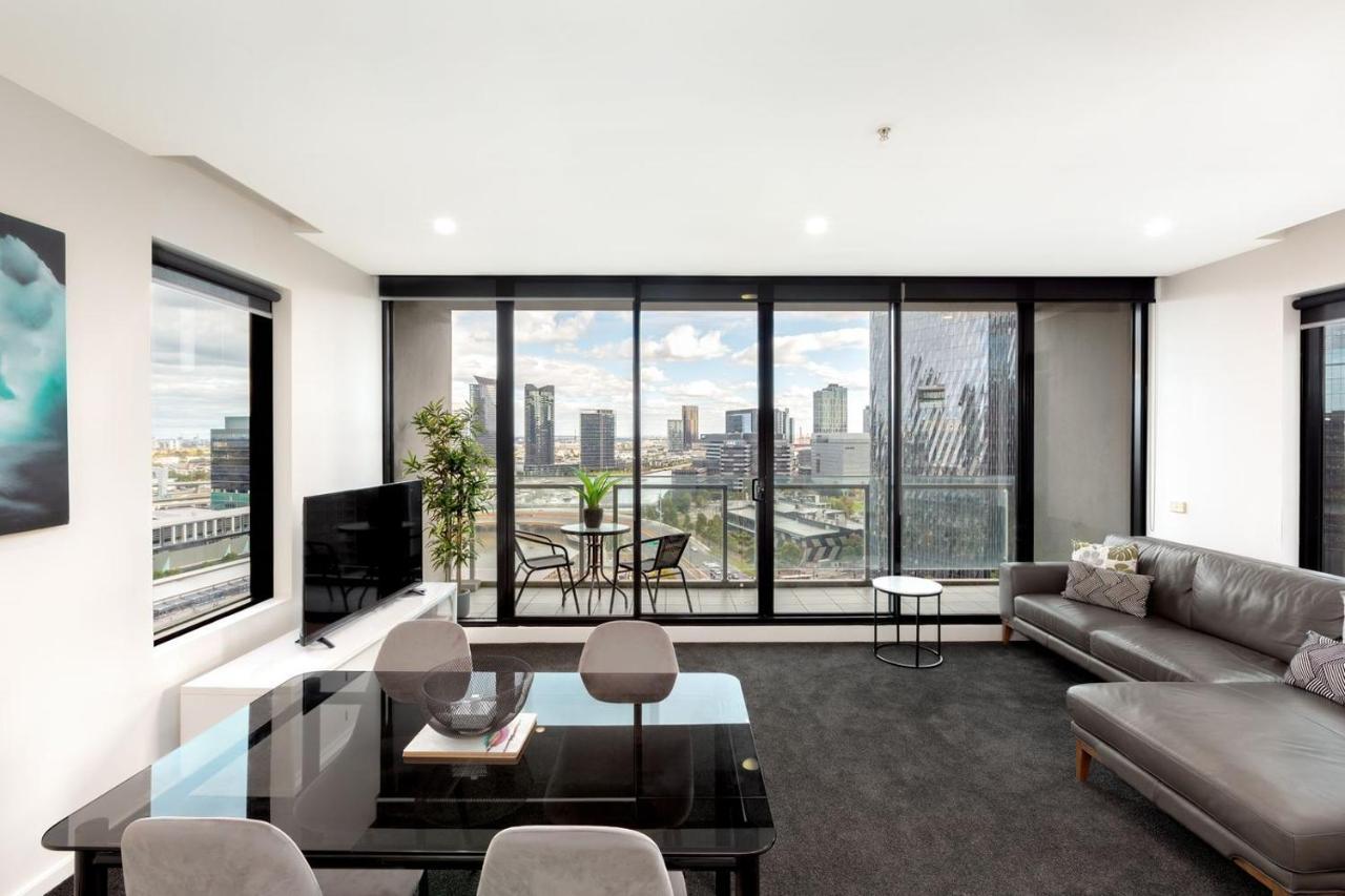 Melbourne Holiday Apartments Flinders Wharf Buitenkant foto