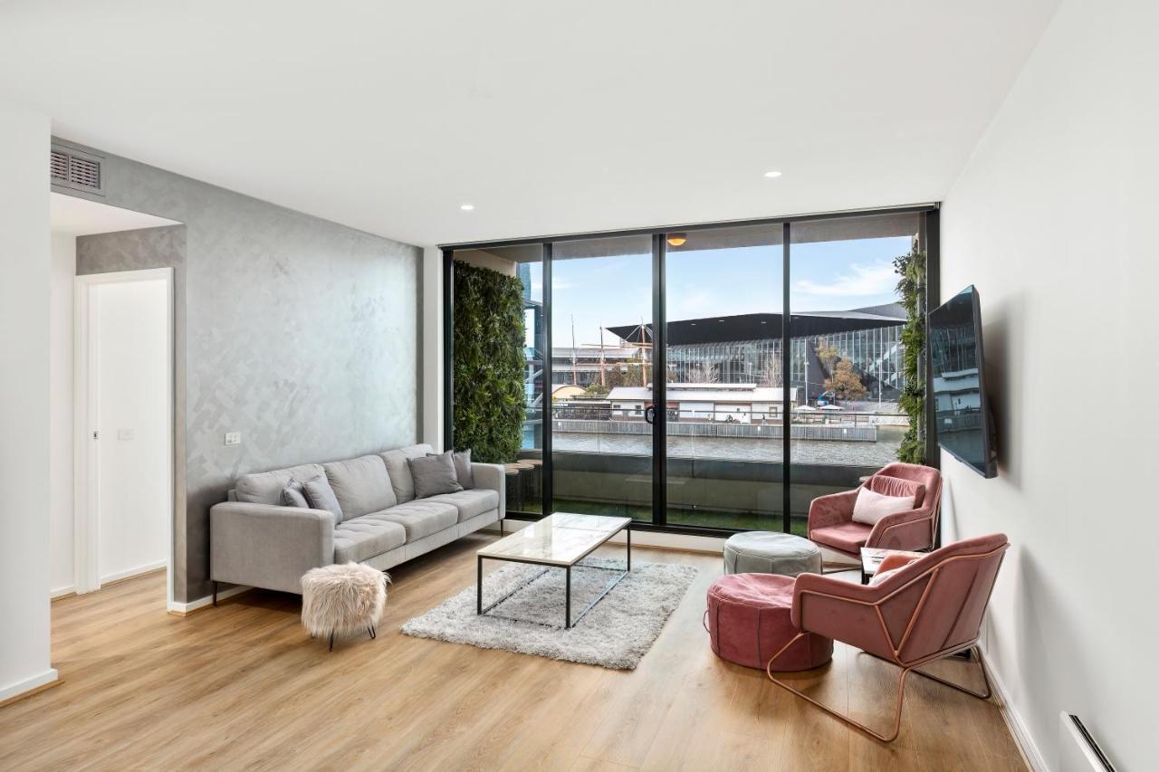 Melbourne Holiday Apartments Flinders Wharf Buitenkant foto