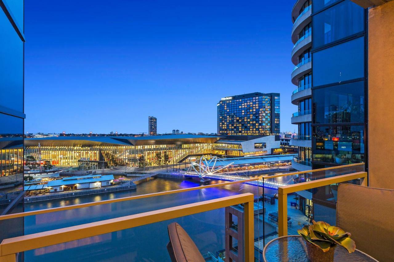 Melbourne Holiday Apartments Flinders Wharf Buitenkant foto